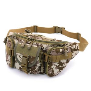 Camouflage Bag Men’s Sports Outdoor Large Capacity Waterproof Tactical – Desert camouflage