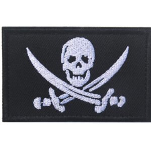 Pirate Style Patch Armband Velcro Package Seal – V003671