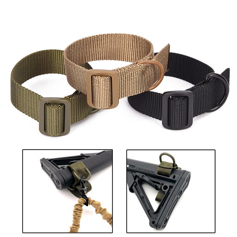 Multifunctional Ratchet Tie Down Nylon Portable Gun Holder Belt - Image 2