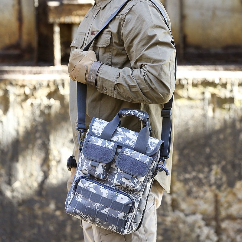 Men's Outdoor Camouflage Crossbody Tactical Handbag - Image 2