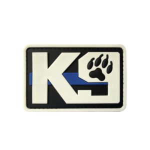 PVC Rubber Velcro Dog Claw Patch – PVC white