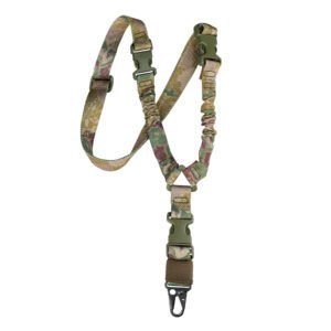 Single Point Tactical Strap Real CS Tactical Harpoon Line Military Fans Outdoor Crossbody Safety Rope – Camouflage
