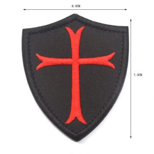 US Army Armband Tactical Embroidery Velcro Chest Strip Patches Medical – L