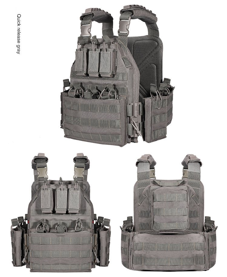 Outward Quick Dismantling Tactical Vest Outdoor Camouflage Equipment 6094 Tactical Vest CS Training Equipment - Image 9