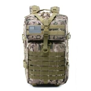 Travel Backpack Army Camouflage Bag Tactical Backpack Men – CP