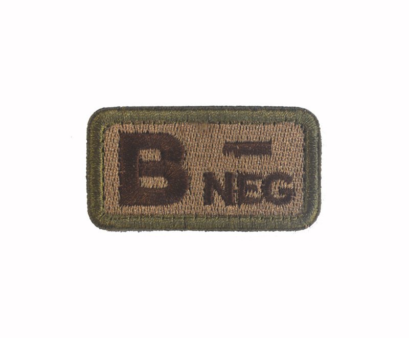 Embroidered Tactical Blood Band Velcro - Image 7