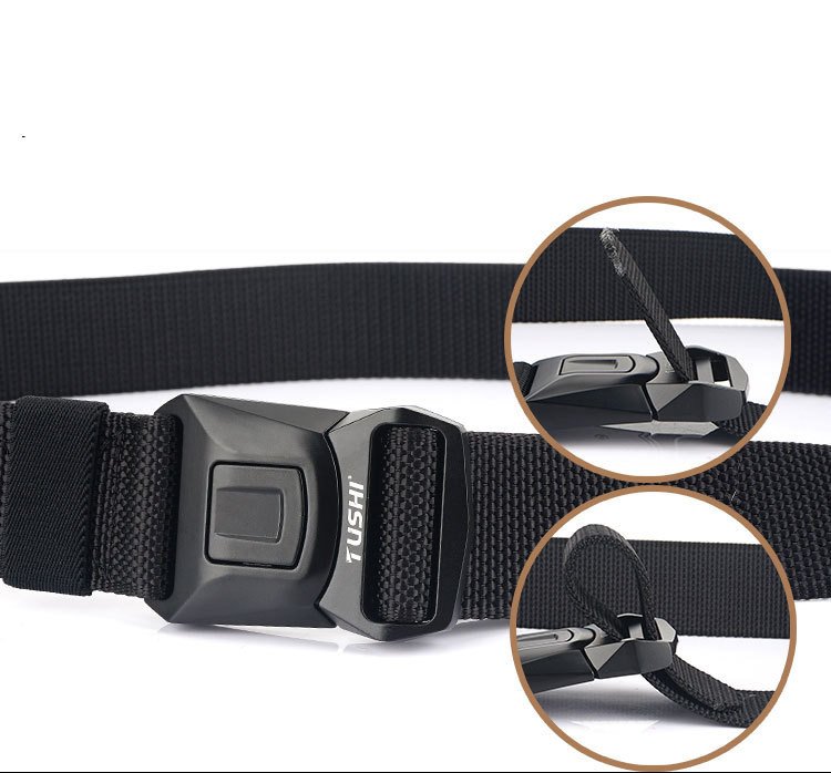 Safety Buckle Nylon Men's Multifunctional Tactical Belt - Image 10