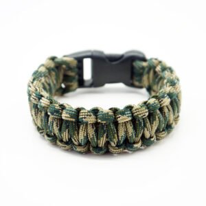 Paracord Outdoor Survival Seven-core Emergency Escape Life-saving Bracelet – 205 Camouflage