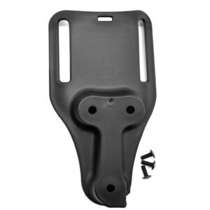 Outdoor Universal Quick Dial Holster Sinking Lumbar Plate – Black, Short