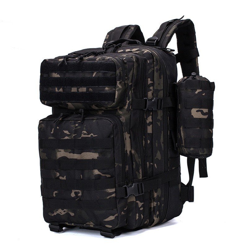 Outdoor Backpack For Mountaineering Waterproof Camouflage - Image 2