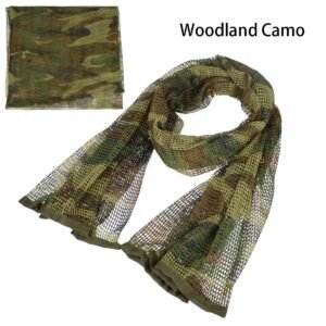 Breathable camouflage outdoor men’s and women’s scarves – Jungle Camouflage, Average Size