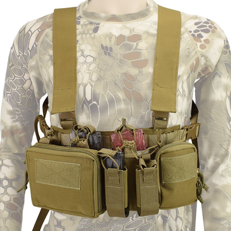 Outdoor Military Fan Tactical Bellyband Multifunctional Tactical Vest - Image 7