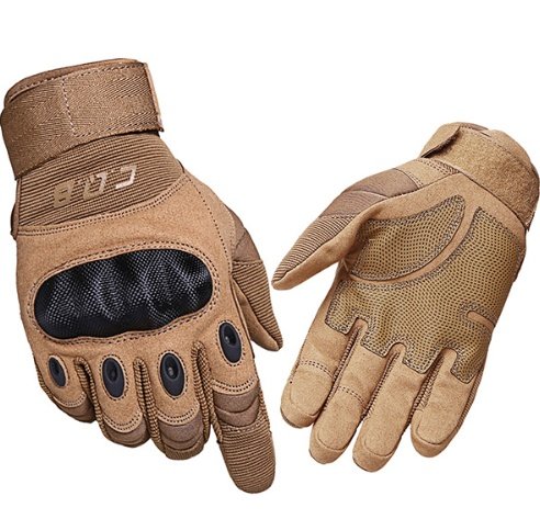 Tactical Gloves Army Military Men Gym Fitness Riding Half Finger Rubber Knuckle Protective Gear Male Tactical Gloves - Image 8