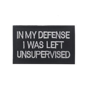 3D embroidery patch tactical military patch sticker – Black, 11