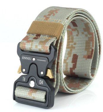 ENNIU tactical belt, men's army fans tactical belt, multi function nylon outdoor training belt - Image 7