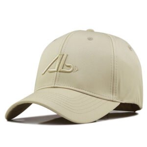 Baseball Cap Big Head Quick-drying Hard Top Cap – Khaki