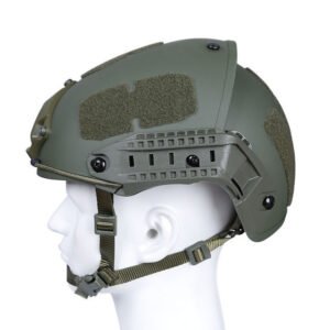 Tactical field equipment protective solid color helmet – Green