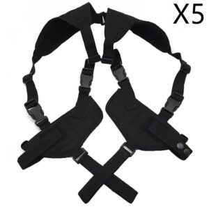 Armpit Holster General Invisible Belt Shoulder Type – Double holster, 5PCS