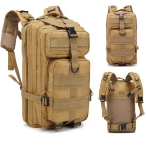 Sports Multifunctional Camouflage Backpack – Khaki