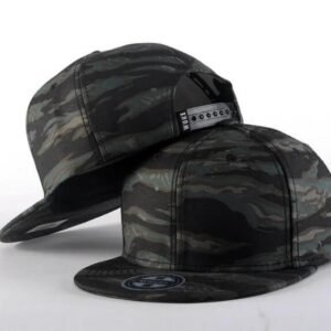 Black Baseball Cap – Camouflage, W54