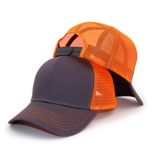Breathable mesh cap – Orange