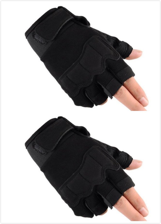 Tactical half finger gloves special forces army fans men and women outdoor sports climbing non-slip training fitness - Image 8