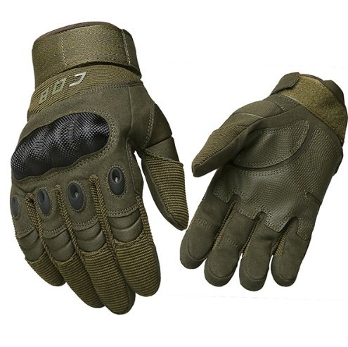 Tactical Gloves Army Military Men Gym Fitness Riding Half Finger Rubber Knuckle Protective Gear Male Tactical Gloves - Image 6