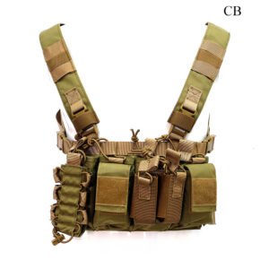 Bone frog bellyband vest camouflage tactics – Khaki, One size