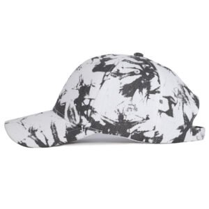 Rendering light board embroidery baseball cap – White