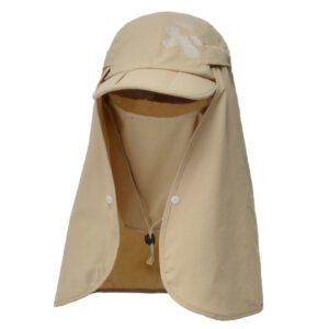 Quick-Drying Hat Climbing Cap Summer Folding Baseball Cap – Khaki