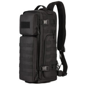 Army fan tactical airborne bag outdoor bag – Black