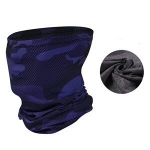Sports headgear ice silk – Blue