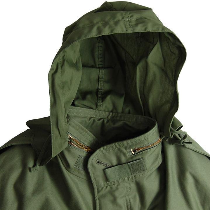 Trench coat camouflage tactical windbreaker jacket - Image 3
