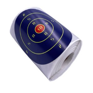 Shooting Practice Splash-colored Target Paper Stickers – Blue