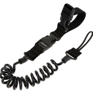 Outdoor tactical spring gun rope single point rope – Black