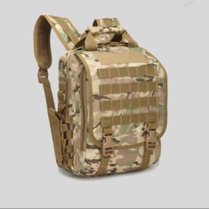 Army fan tactical camouflage backpack shoulders – CP