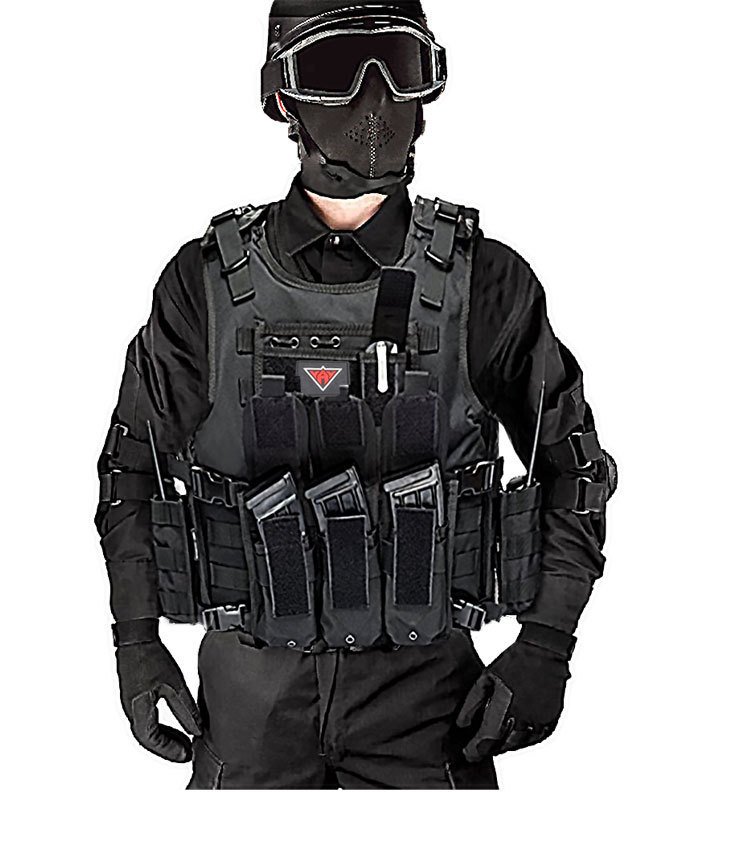 Tactical army fan camouflage training vest - Image 3