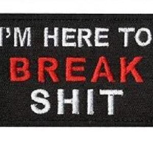 3D embroidery patch tactical military patch sticker – Black, 9