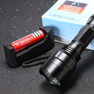 powerful torch – Black