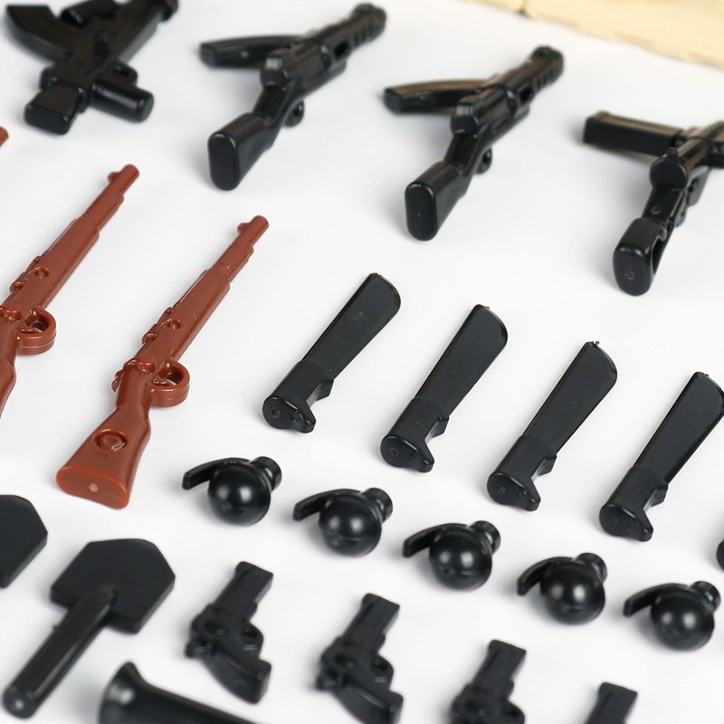 Military Minifigure Small Particle Building Block Toy - Image 2