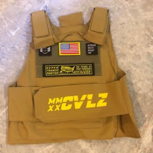 Street rap tactical vest – Khaki, One Size