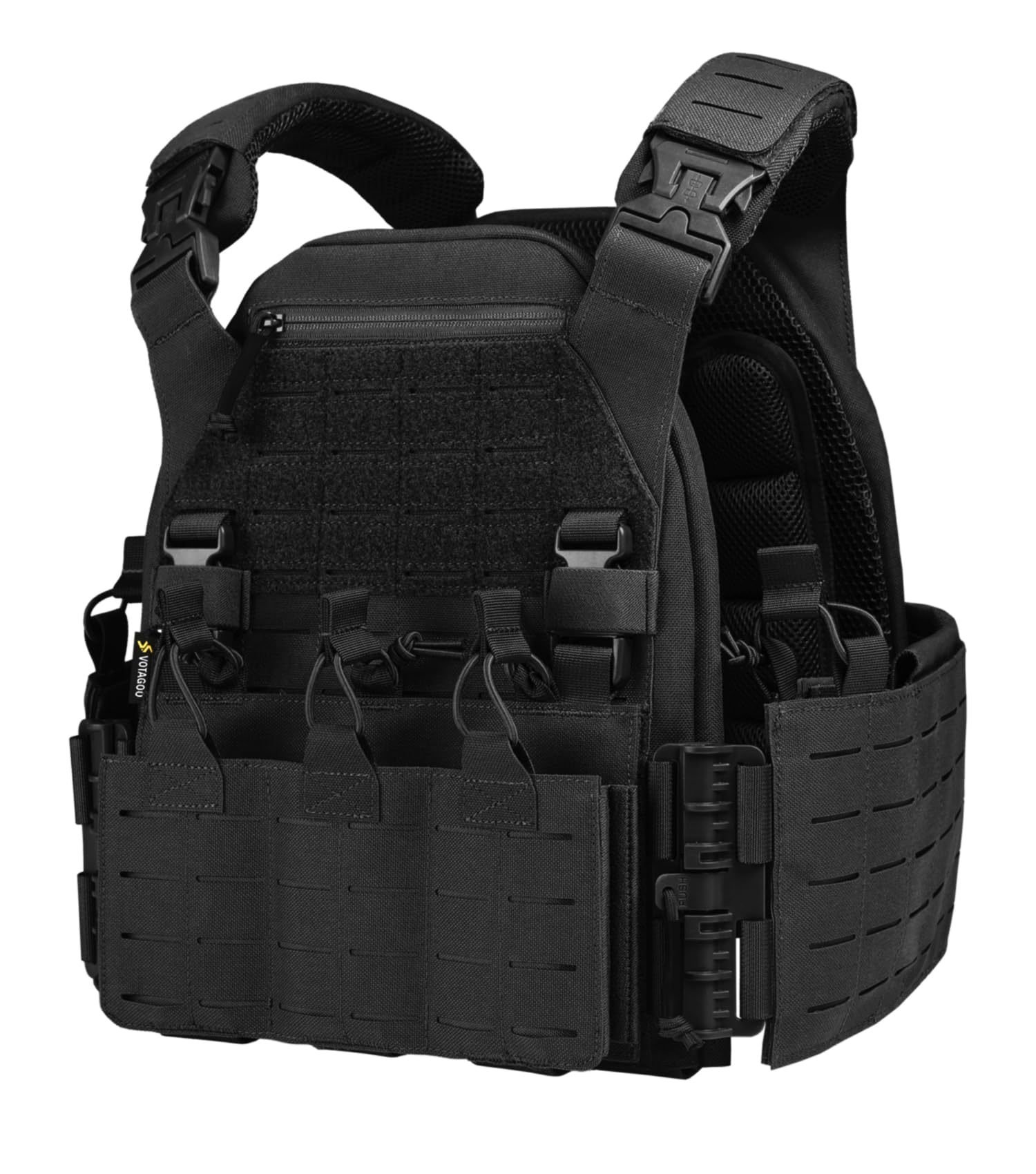 Tactical Vest Quick Release Airsoft Weighted Military Breathable Vests - Image 8