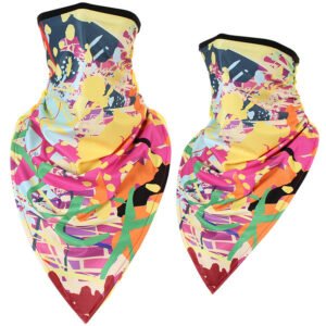 Quick-drying triangle towel long breathable – Painted