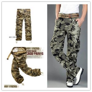 Wholesale and retail camouflage pants, casual wear, Multi Pocket pants men’s casual pants beach military outdoors agent