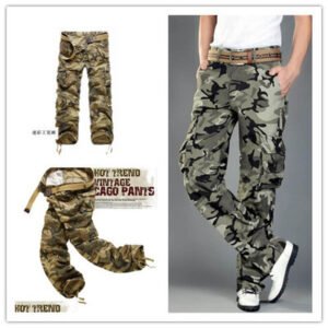 Wholesale and retail camouflage pants, casual wear, Multi Pocket pants men’s casual pants beach military outdoors agent
