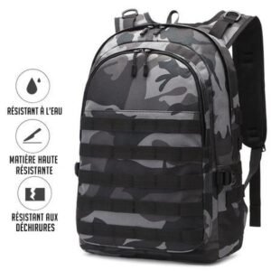 USB camouflage backpack