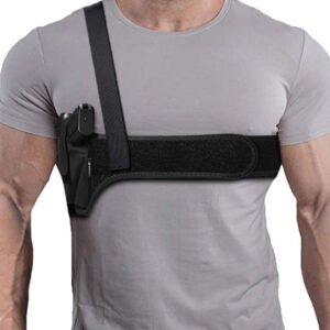 Armpit holster tactical hidden – Black 2pcs, 45inch