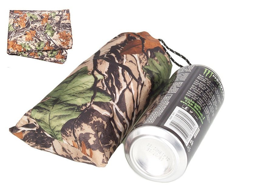 Jungle through mountaineering camouflage raincoat Outdoor hiking marching poncho poncho - Image 4