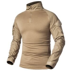Army Tactical T shirt SWAT Soldiers – Khaki, 3XL