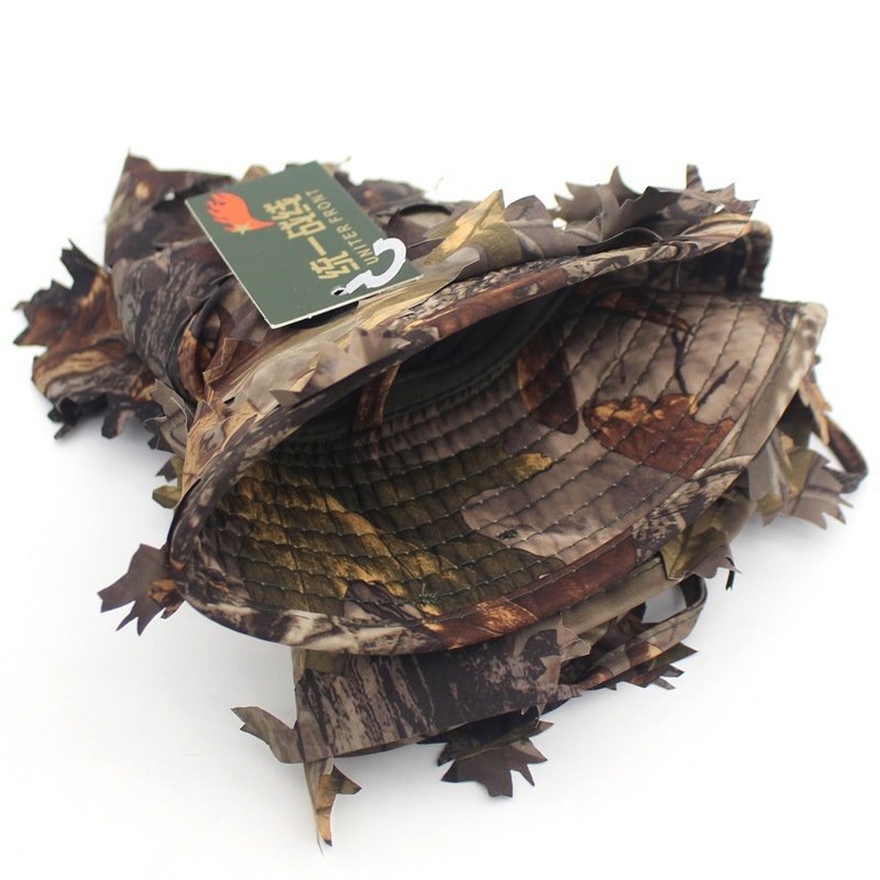 Maple Leaf Camouflage Camouflage Hat Men's Camping Mountaineering Hat - Image 3
